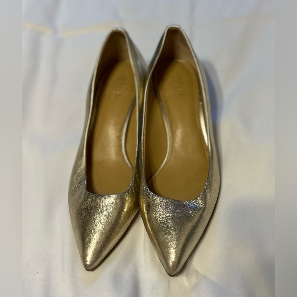 Michael Kors Pointed Toe Kitten Heel